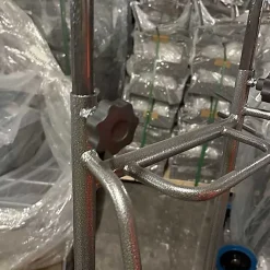 Diable maraîcher à fourches 250kg - Roues pneumatiques - DMPO250-RG