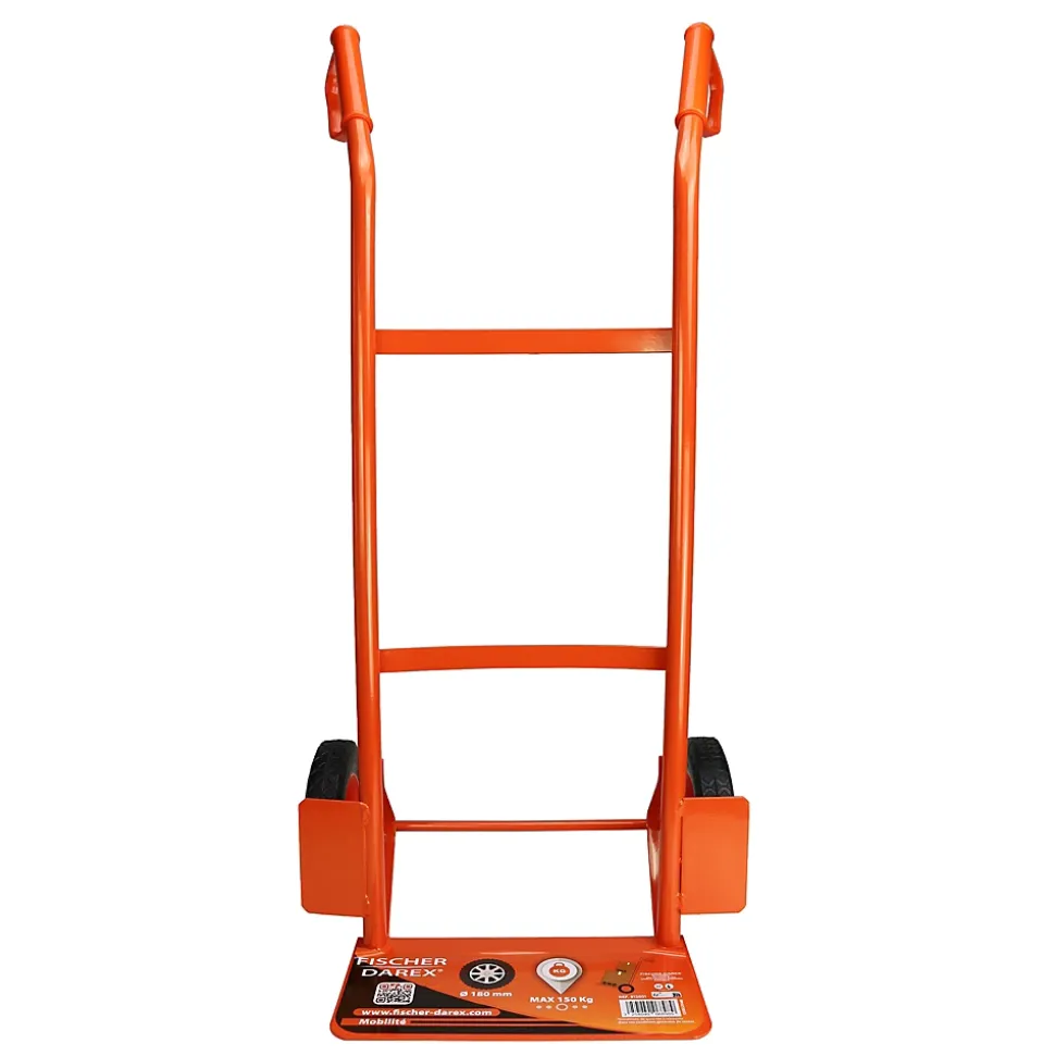 Diable non pliable Fisher Darex acier max 150kg
