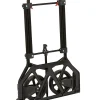Diable pliant capacité maxi 80 kg en aluminium et acier roues pneumatiques l.41 x P.48 x H. 99 cm