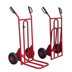 Diable pliant charge 250kg - Roues increvables - 810201022
