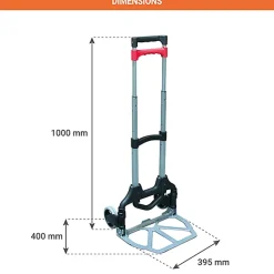 Diable pliant ultra compact - Charge max 70kg - 815007144