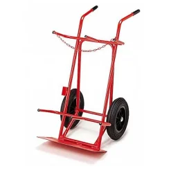 Diable porte bouteille 2 places - Roues pneumatiques - DBAB31GON