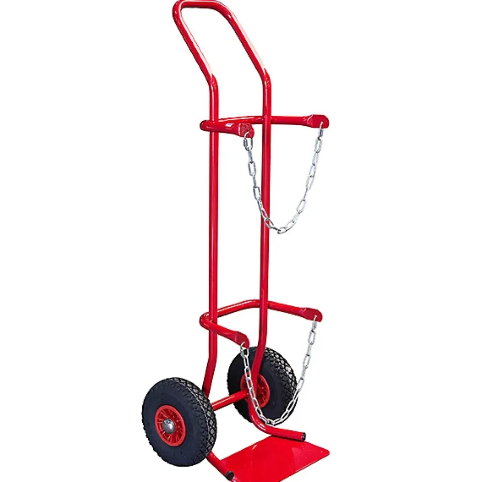 Diable porte bouteille pur atelier - 1 bouteille - Roues caoutchouc - 810000148