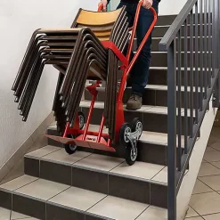 Diable porte chaises avec poignées fermées - Roues en caoutchouc - 810005345