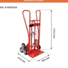 Diable porte-bacs - Roues caoutchouc - Charge max 250kg - 810005346