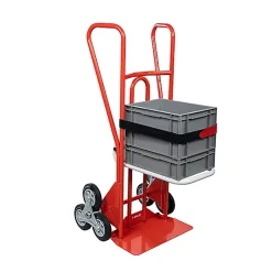 Diable porte-bacs - Roues pneumatiques - Charge max 250kg - 810005347
