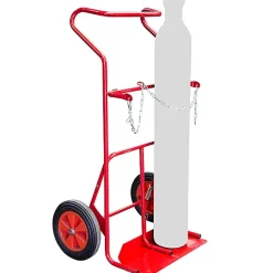 Diable porte-bouteille basculement assisté - Roues pneumatiques - 810009647