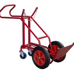 Diable porte-bouteille basculable - 1 grande bouteille B20 / B40 / B50 / B84 - Roues caoutchouc - 810007962
