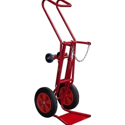Diable porte-bouteille basculable - 1 grande bouteille B20 / B40 / B50 / B84 - Roues caoutchouc - 810007962