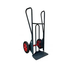 Diable pour charge lourde à basculement assisté - Cap 350kg - Roues caoutchouc - 810310140
