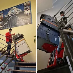 Diable pour escalier électrique - Pelle 599x348mm - Charge 150kg - BUD150