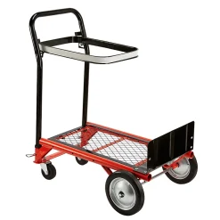 Diable/chariot capacité 80 kg en diable et 50 kg en chariot roues pneumatiques l.33 x P44,5 x H119 cm