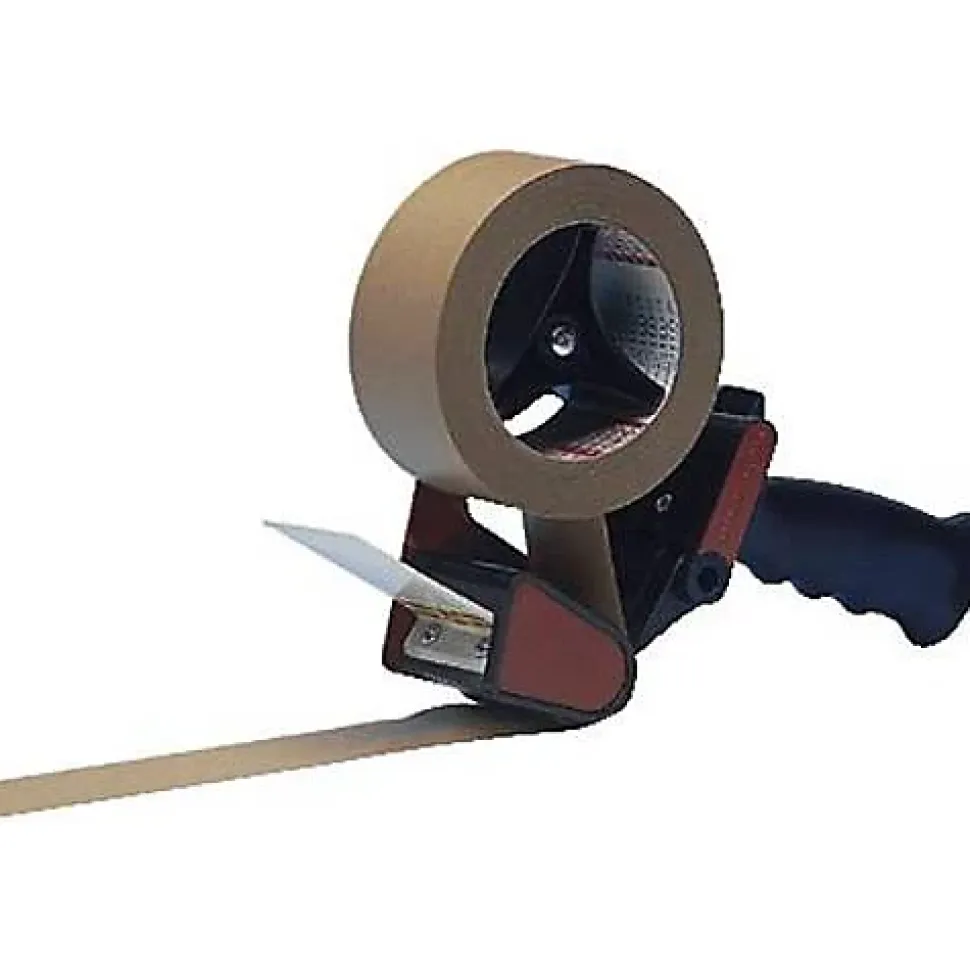 Distributeur manuel de ruban d'emballage tesa 56403-00000-00, pour rouleaux jusqu'à 50 mm, frein réglable, lame remplaçable