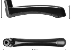 DM45-55 ARM SINGLE 1x Bras supplémentaire pour support d'écran Permet d'ajouter un écran ou accessoire supplémentaire Duronic