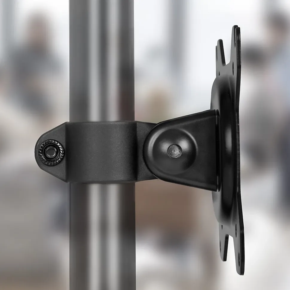 DM15-25 HEAD Tête VESA 75 100 pour bras de moniteur Permet d'ajouter un écran ou accessoire supplémentaire Duronic