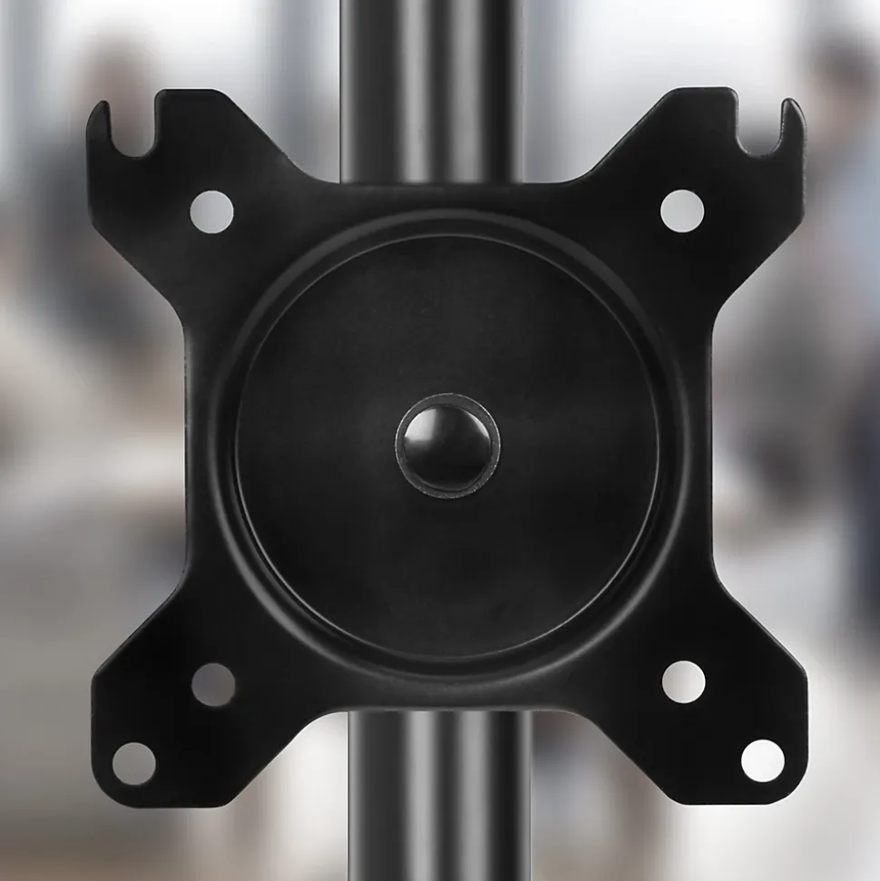 DM15-25 HEAD Tête VESA 75 100 pour bras de moniteur Permet d'ajouter un écran ou accessoire supplémentaire Duronic