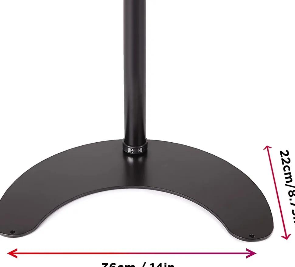 DM15D2V2 Support 2 écrans PC sur socle pour bureau Bras de moniteurs Rotatif Inclinable Pivotant Compatible VESA 75 100 Duronic
