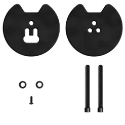 DM-GR-01 BK Grommet pour support d'écran de la gamme DM35 et DM451 Fixation par perçage pour remplacer la pince Duronic