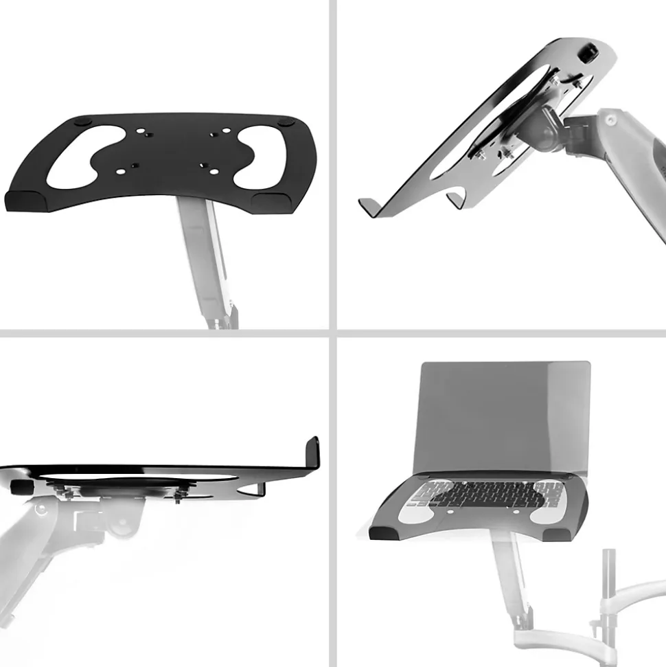 DML2 Support pour ordinateur portable tablette accessoire Compatible avec les gammes DM45 DM55 DM65 VESA 75 100 Duronic