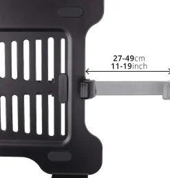 DML7 Support pour ordinateur portable tablette accessoire Compatible avec toutes les gammes VESA 75 100 Charge max 5 kg Duronic