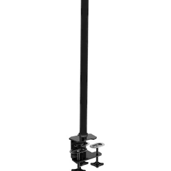 DM45POLE Potence de 100 cm Fixation à pince Compatible avec support d'écran Permet d'ajuster la hauteur de l'écran Duronic