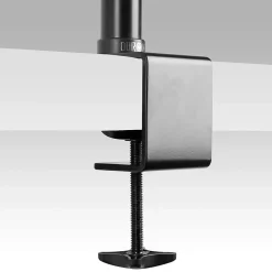 DM35POLE-80 Potence de 80 cm Fixation à pince Compatible avec support d'écran Permet d'ajuster la hauteur de l'écran Duronic