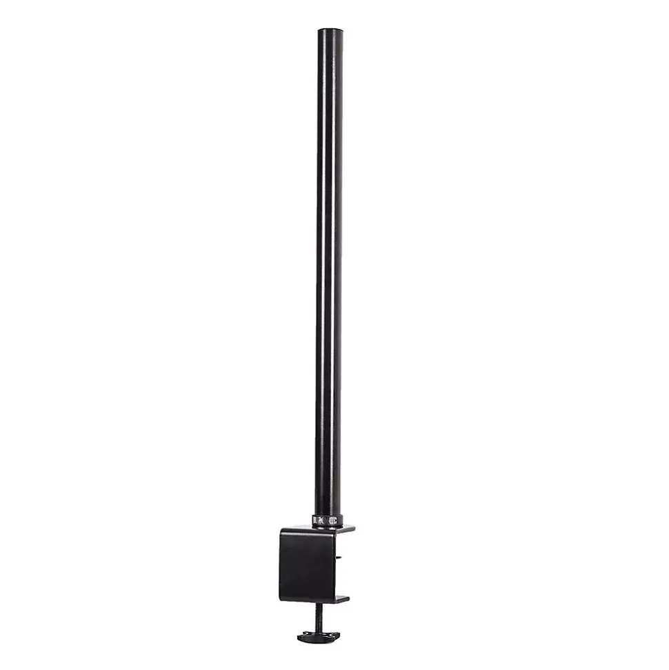 DM35POLE-60 Potence de 60 cm Fixation à pince Compatible avec support d'écran Permet d'ajuster la hauteur de l'écran Duronic