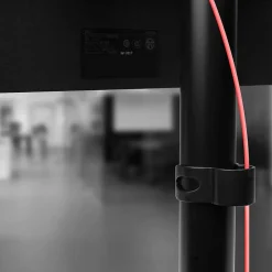 DM15V2 Support 2 écrans PC à pince pour bureau Bras de moniteur Rotatif Inclinable Pivotant Compatible VESA 75 100 Duronic