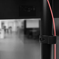 DM151X1 Support écran PC à pince pour bureau Bras de moniteur Rotatif Inclinable Pivotant Compatible VESA 75 100 Duronic