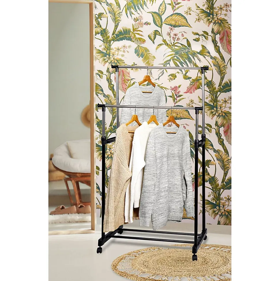Double penderie mobile Pendo - L. 80 x H. 170 cm