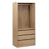 Dressing 3 tiroirs avec penderie
