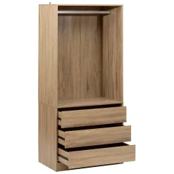 Dressing 3 tiroirs avec penderie