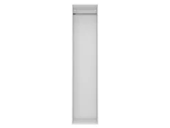Dressing blanc avec penderie GoodHome Atomia H. 225 x L. 50 x P. 58 cm
