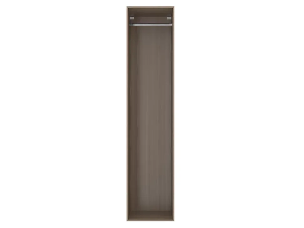 Dressing effet chêne avec penderie GoodHome Atomia H. 225 x L. 50 x P. 58 cm