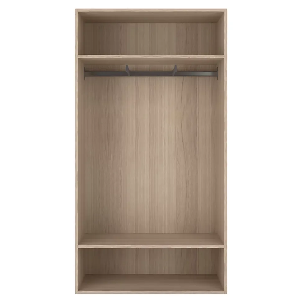 Dressing ouvert effet chêne GoodHome Atomia H. 187,5 x L. 100 x P. 45 cm