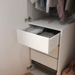 Dressing sous pente et/ou comble blanc GoodHome Atomia H. 225 x L. 225 x P. 58 cm