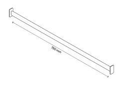 Dressing sous pente et/ou comble blanc GoodHome Atomia H. 225 x L. 225 x P. 58 cm