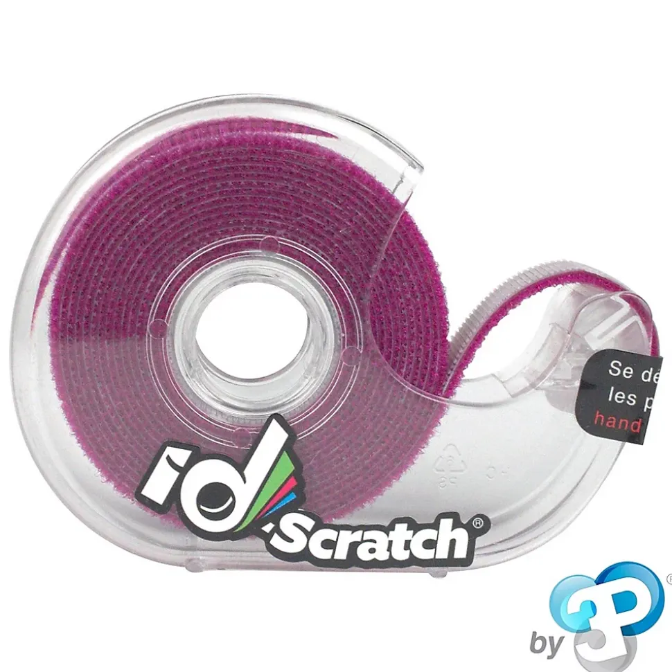 Dévidoir de bande auto-agrippante Id-Scratch IDS-VR-BOX-2.0 coloris violet longueur 2 m