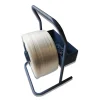 Dévidoir portable pour feuillard de 76mm de diamètre - Qualité PRO TECPLAST DV - Avec bac de rangement pour accessoires et outils