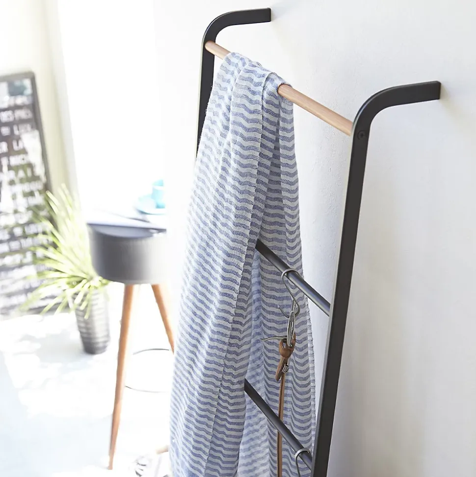 Echelle porte serviettes avec 6 barreaux - H160 cm