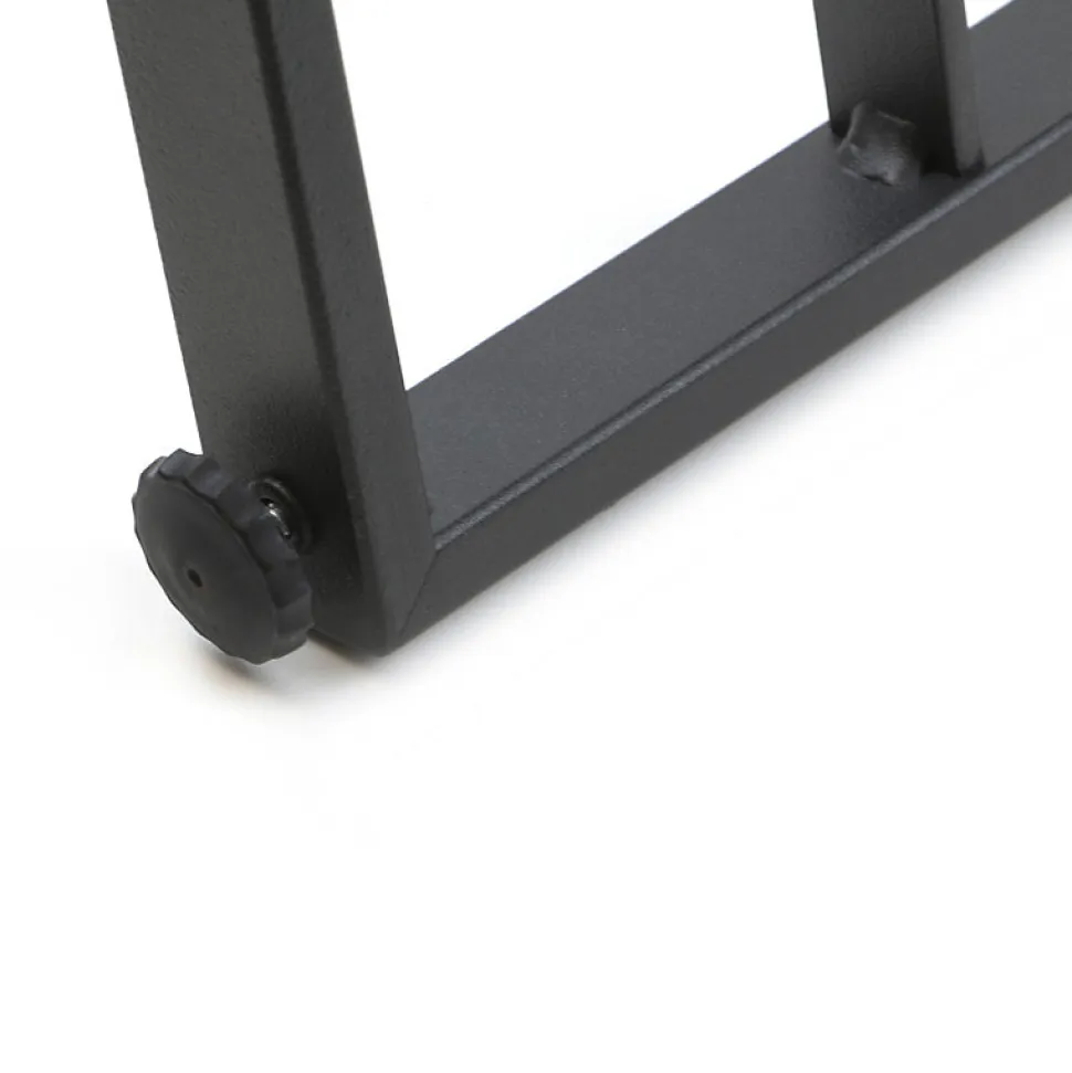 Emuca Jeu de Lader Shelf Frame Set, height 1790mm, Acier, Painted en noir