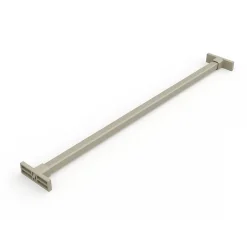 Emuca Kit de 7 porte-pantalons, 1 plateau et 1 cadre coulissant à fermeture douce pour armoires, réglable, module 800mm, Gris