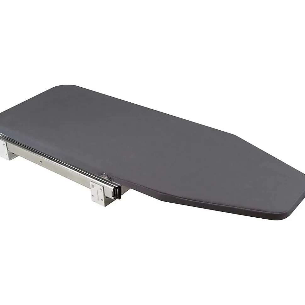 Emuca Table à repasser, pliante et extractible, pivotante, pour le meuble Iron 180, en acier et en bois