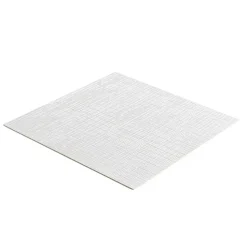 Emuca Tapis antidérapant pour tiroirs, Net, longueur 20m x 480mm, Plastique, Blanc