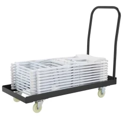 Ensemble chariot + 50 chaises pliantes Oviala