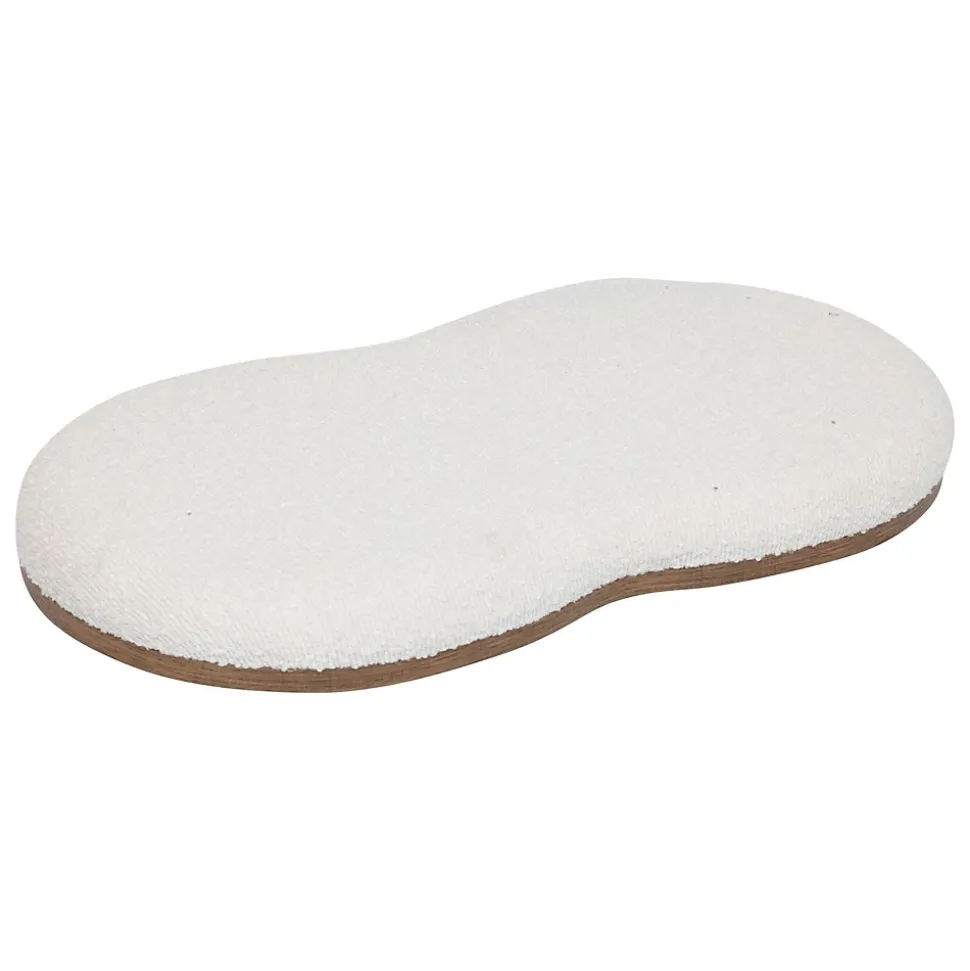 Ensemble de 2 bancs coffres effet bois et bouclette LOE