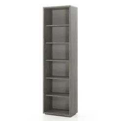 Ensemble de 8 meubles de bureau professionnel coloris gris effet bois collection SOON