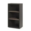 Ensemble de 8 meubles de bureau professionnel coloris chene vieilli et noir collection SOON
