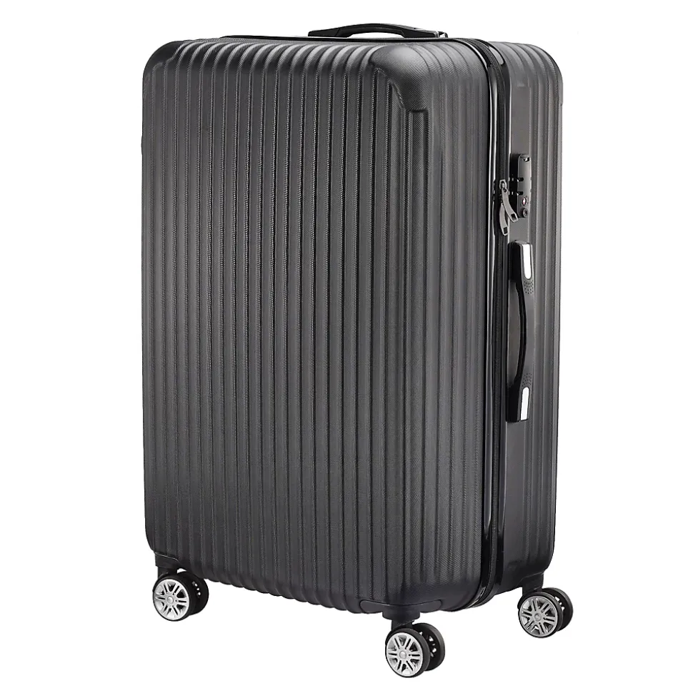 Ensemble De 3 Valises à 4 Roues Avec Serrure à Combinaison, Valise Rigide En Abs, Valise Trolley