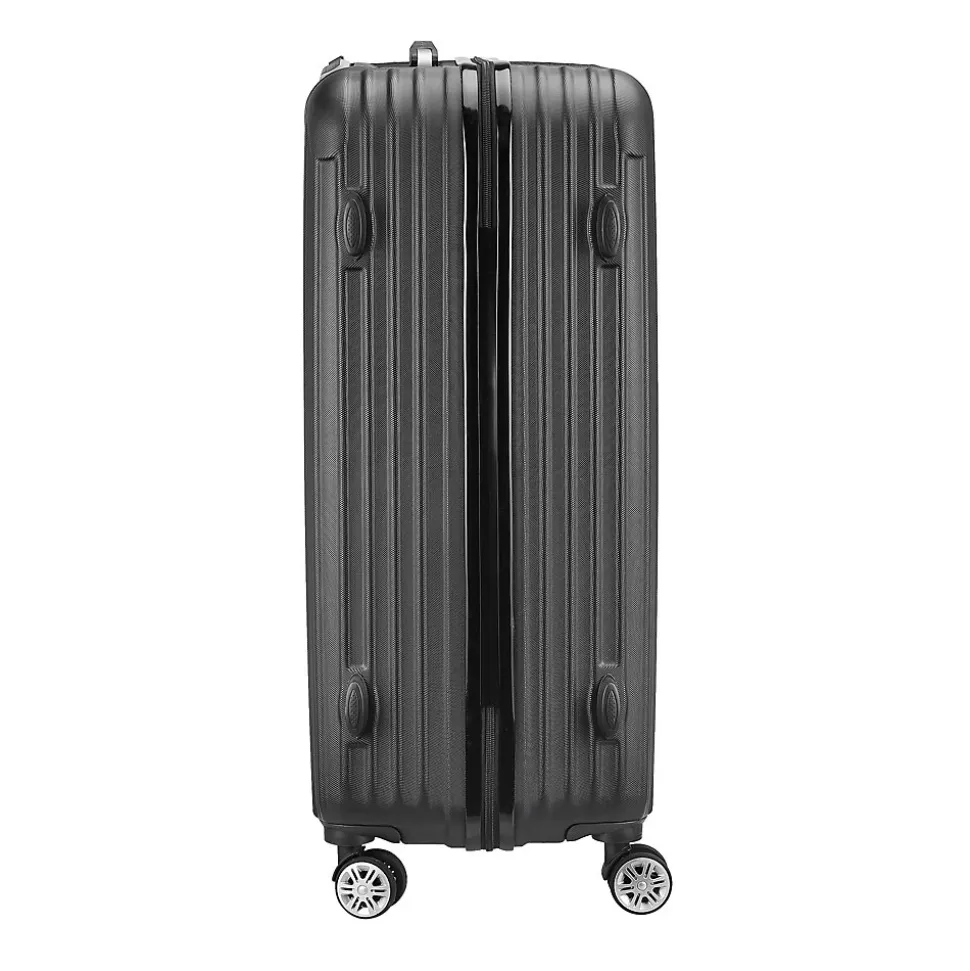 Ensemble De 3 Valises à 4 Roues Avec Serrure à Combinaison, Valise Rigide En Abs, Valise Trolley
